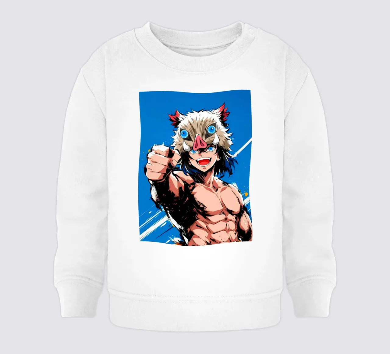 DS - Rengoku Oversize Classic felpa neonato da igoshartwrks