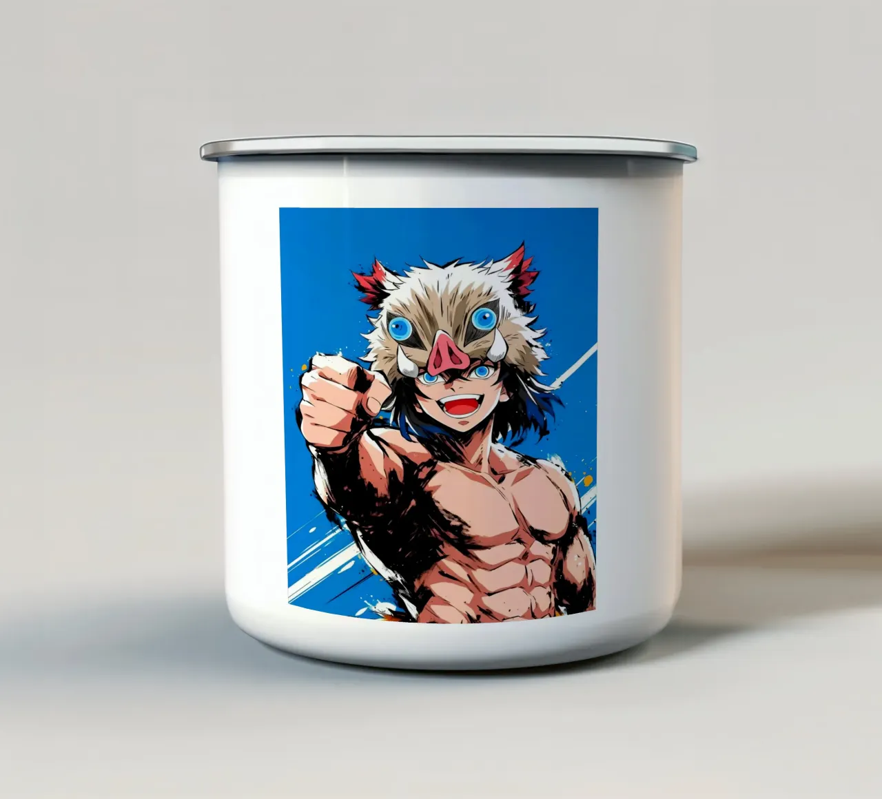 DS - Rengoku Oversize Classic tazza in smalto da igoshartwrks