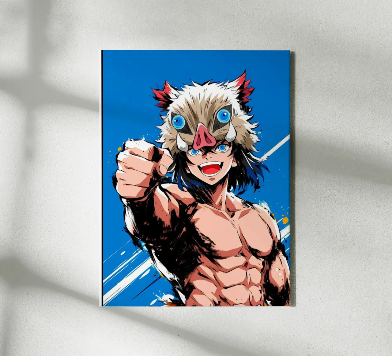 DS - Rengoku Oversize Classic tela con Cornice a cassetta da igoshartwrks