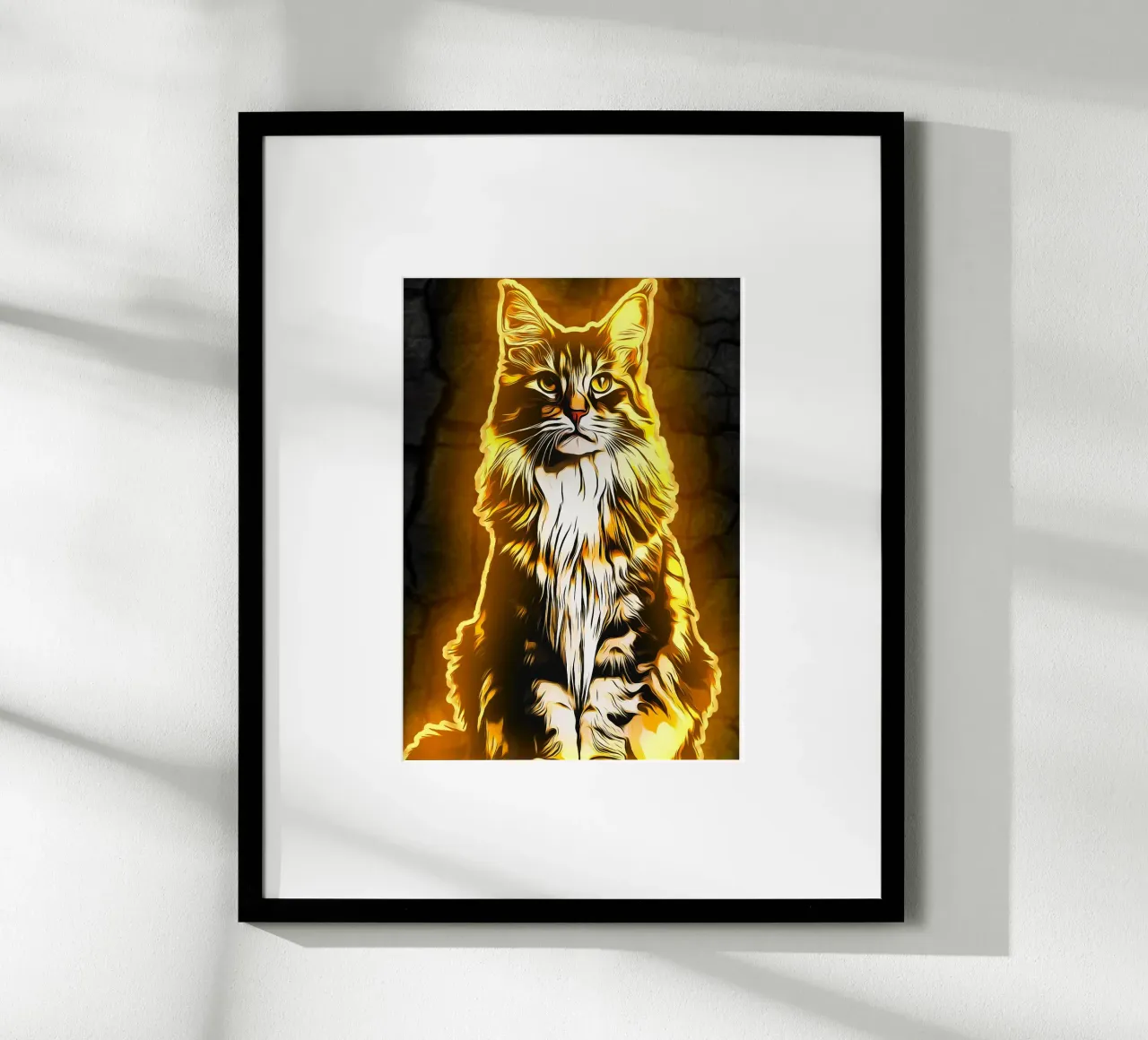 1001 neon art MC poster da aank1001