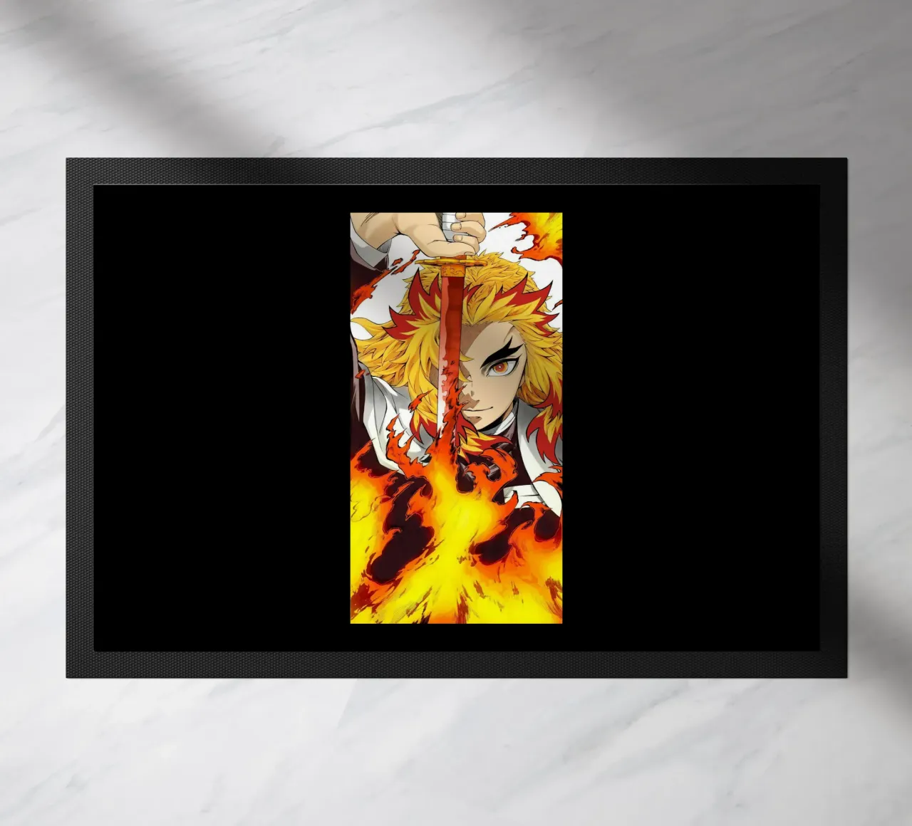 Kyojuro Rengoku Kimetsu No Yaiba Classico zerbino da igoshartwrks