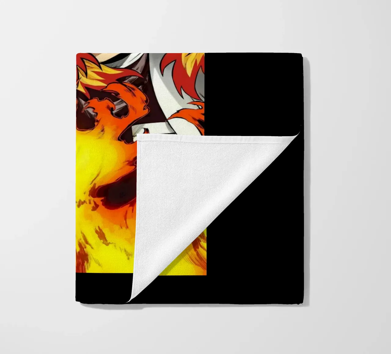 Kyojuro Rengoku Kimetsu No Yaiba Classico telo mare da igoshartwrks