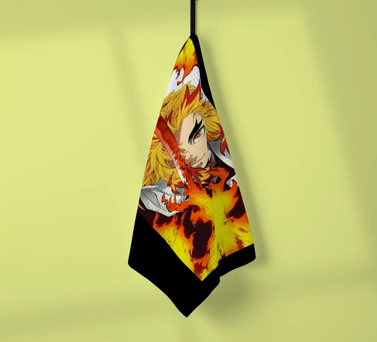 Kyojuro Rengoku Kimetsu No Yaiba Classico canovaccio da cucina da igoshartwrks