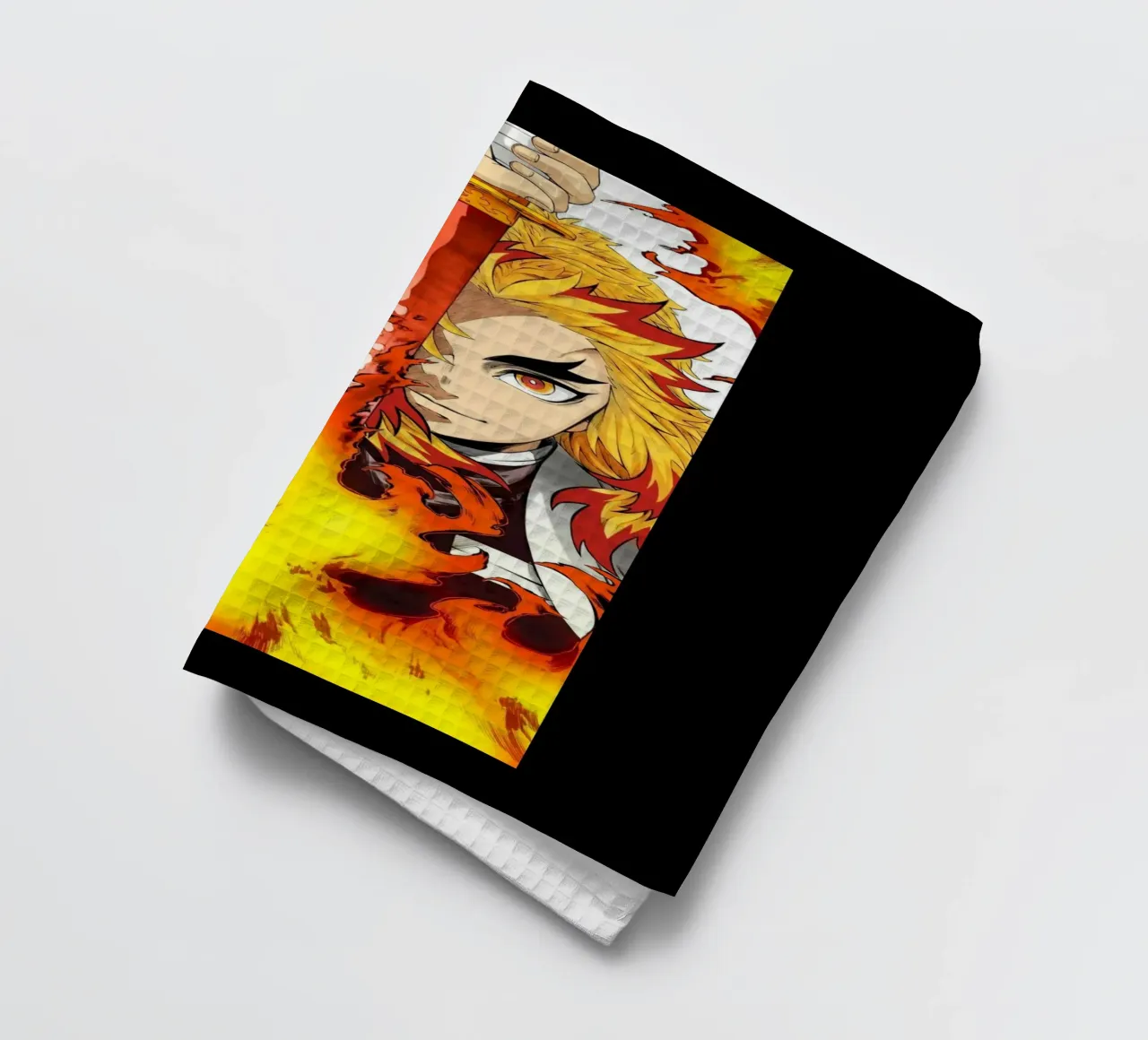 Kyojuro Rengoku Kimetsu No Yaiba Classico canovaccio da cucina da igoshartwrks