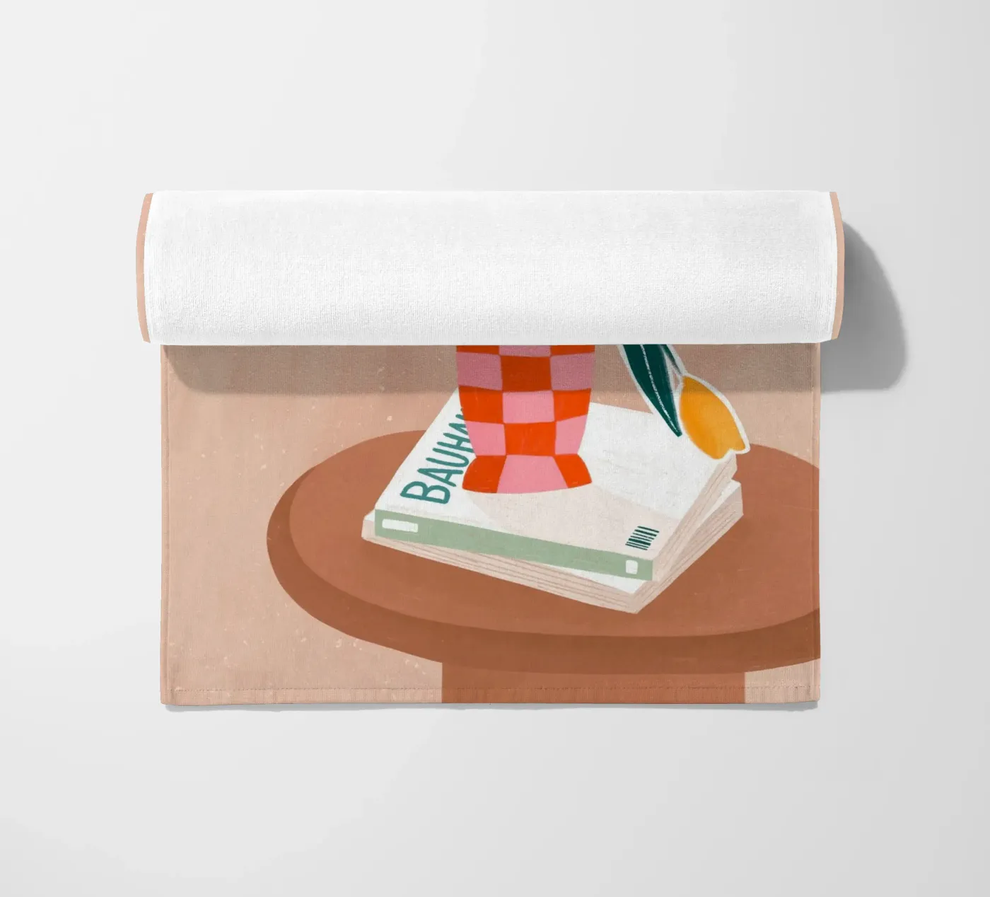 Checkered Vase telo mare da Bea Mueller