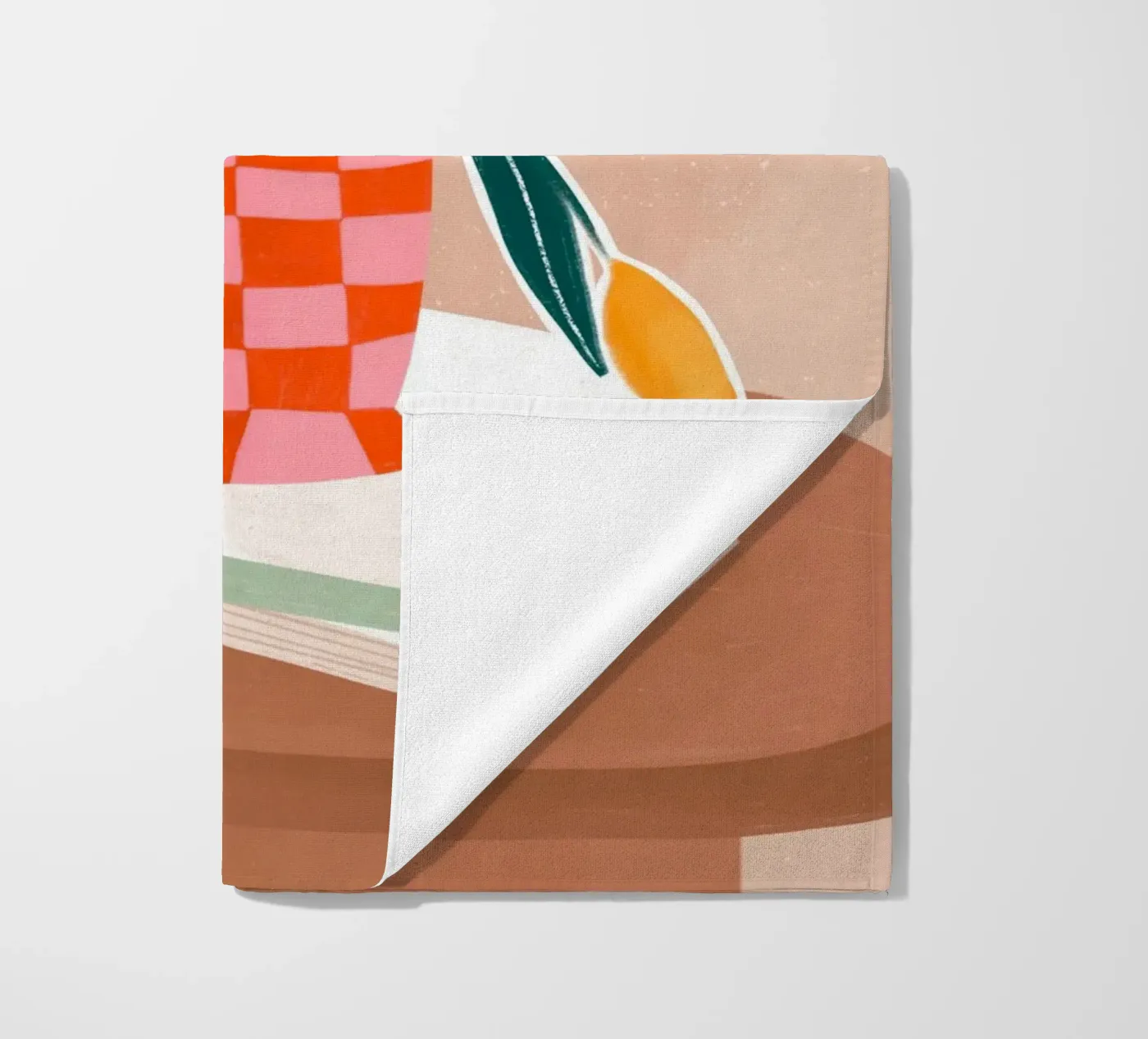 Checkered Vase telo mare da Bea Mueller