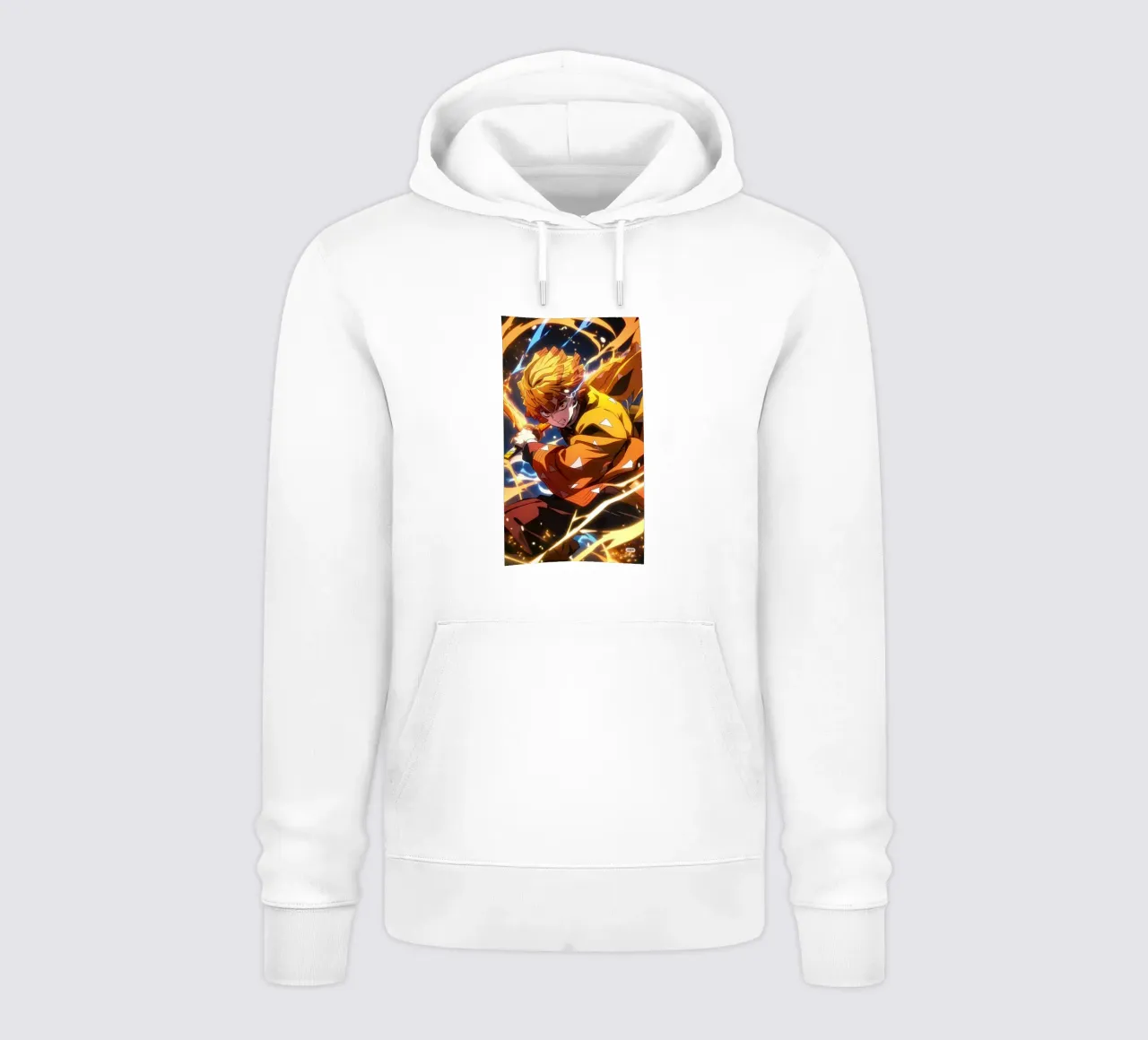 Zenitsu Agatsuma - DS Oversize Essential felpa con cappuccio da igoshartwrks