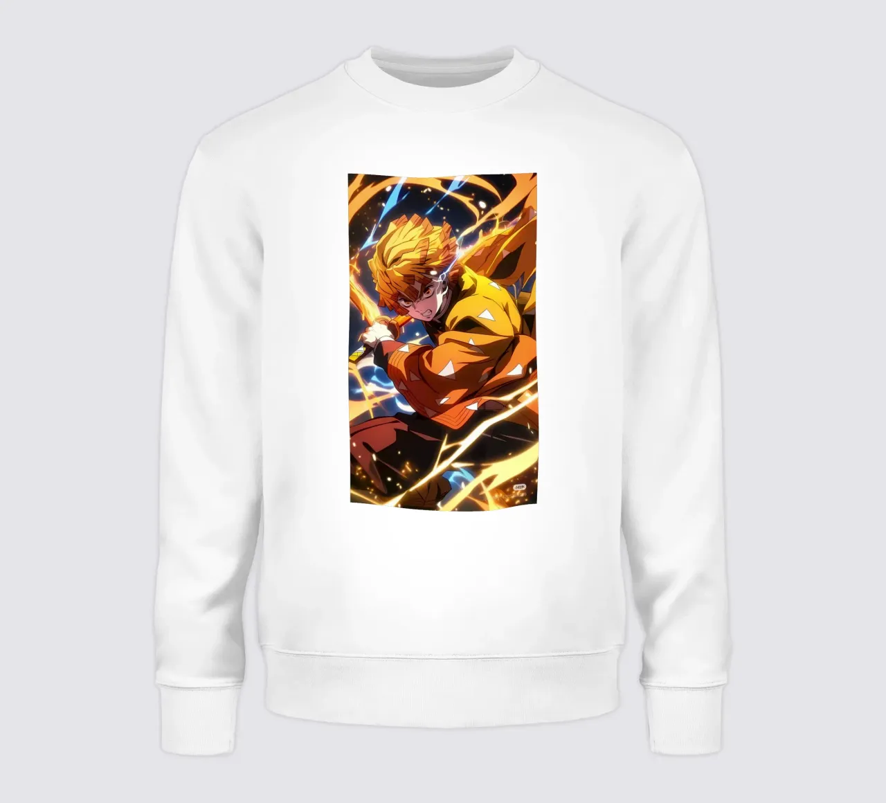 Zenitsu Agatsuma - DS Oversize Essential felpa da igoshartwrks