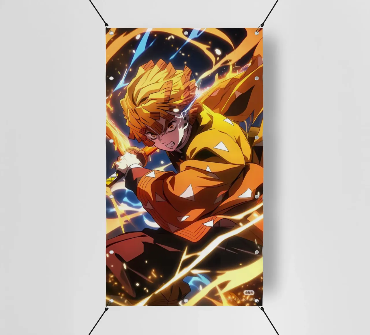 Zenitsu Agatsuma - DS Oversize Essential telo in pvc da igoshartwrks