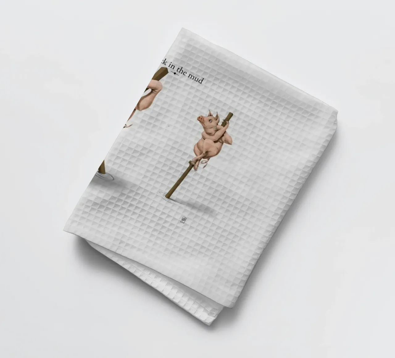 Stick in the Mud (Titled) canovaccio da cucina da Rob Art | Illustration