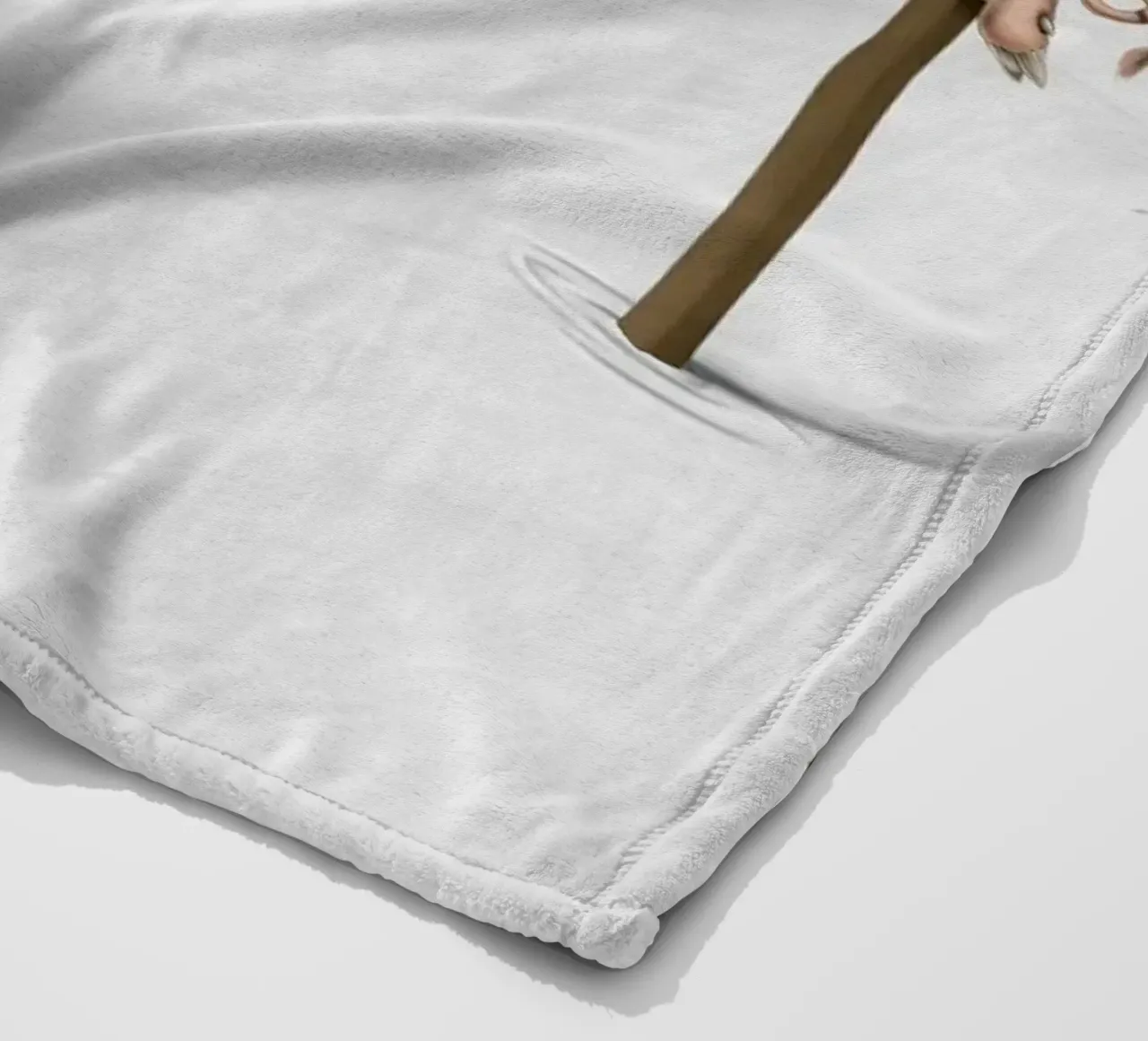 Stick in the Mud (Titled) coperta in pile da Rob Art | Illustration