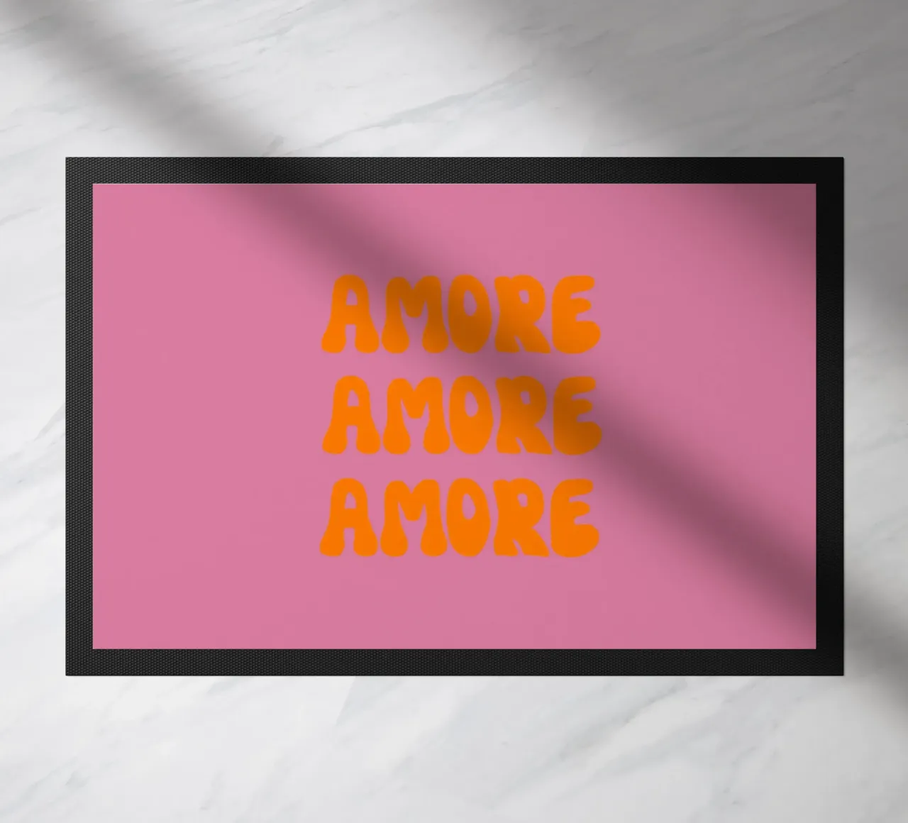 Amore Retro Pink Orange zerbino da Alisa Knöß