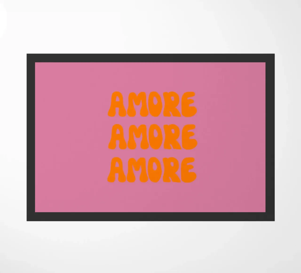 Amore Retro Pink Orange zerbino da Alisa Knöß