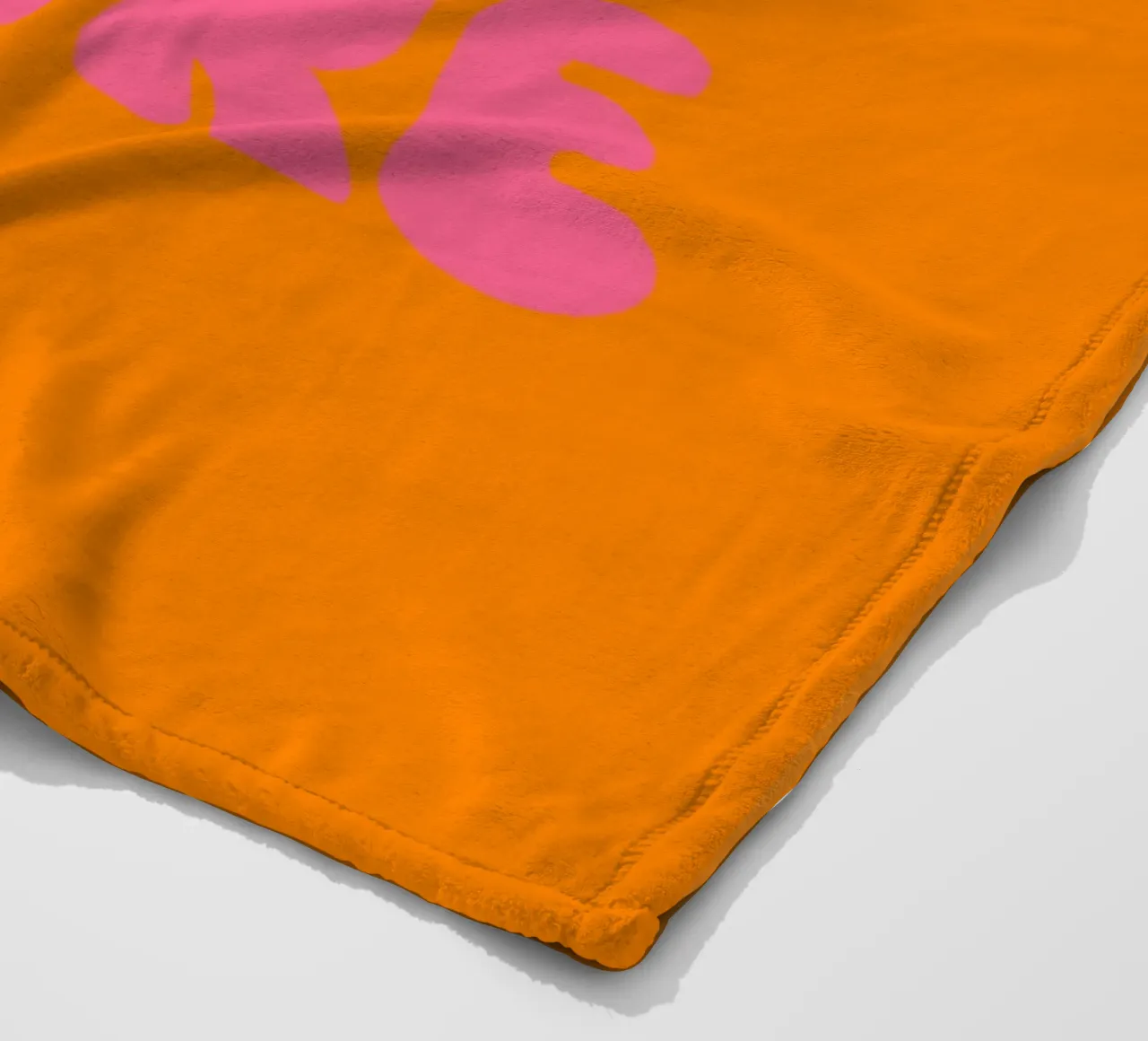 Amore Retro Pink Orange coperta in pile da Alisa Knöß