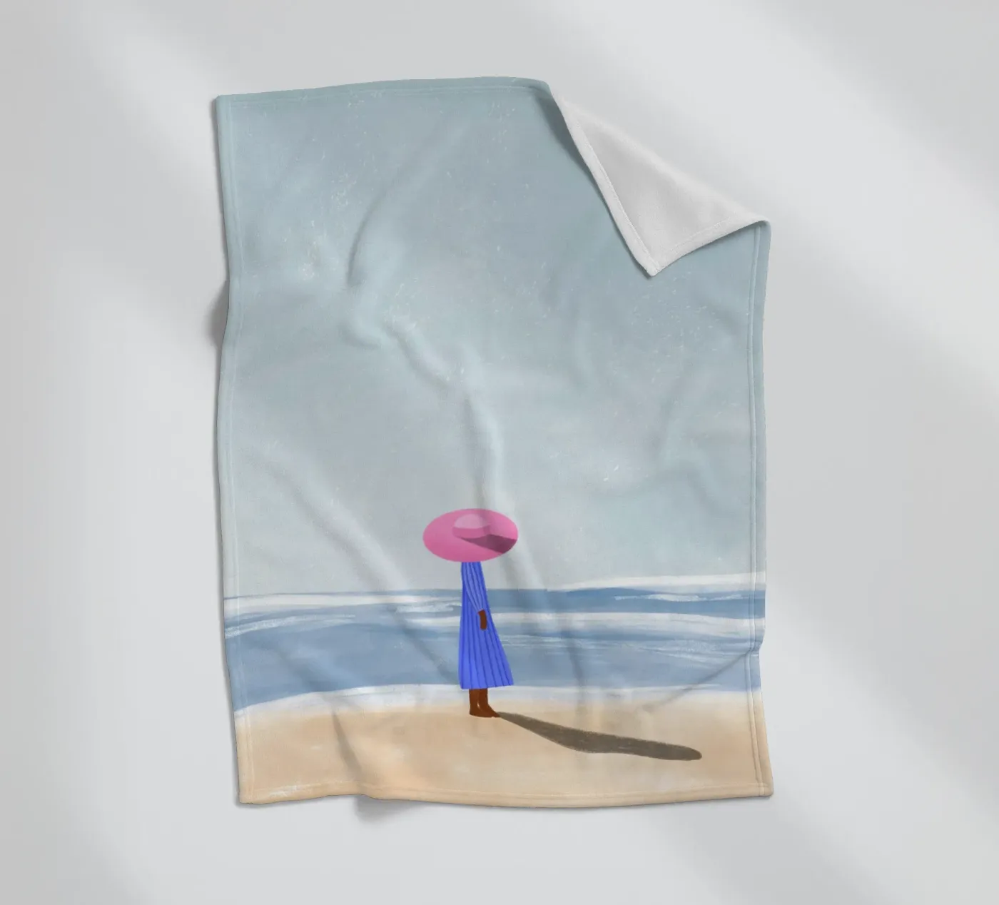 Ocean View Fleecedecke von Bea Mueller