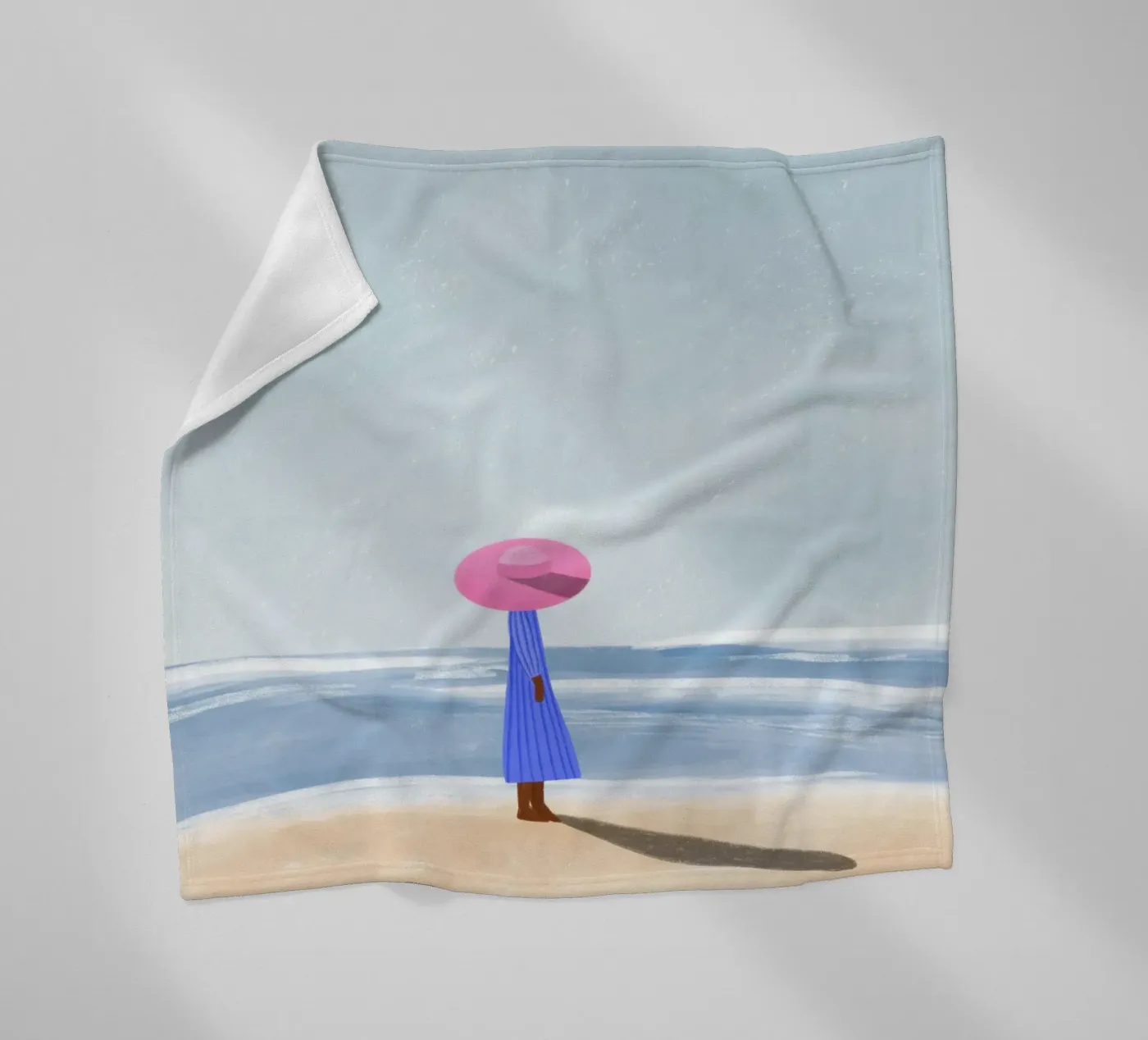 Ocean View Fleecedecke von Bea Mueller