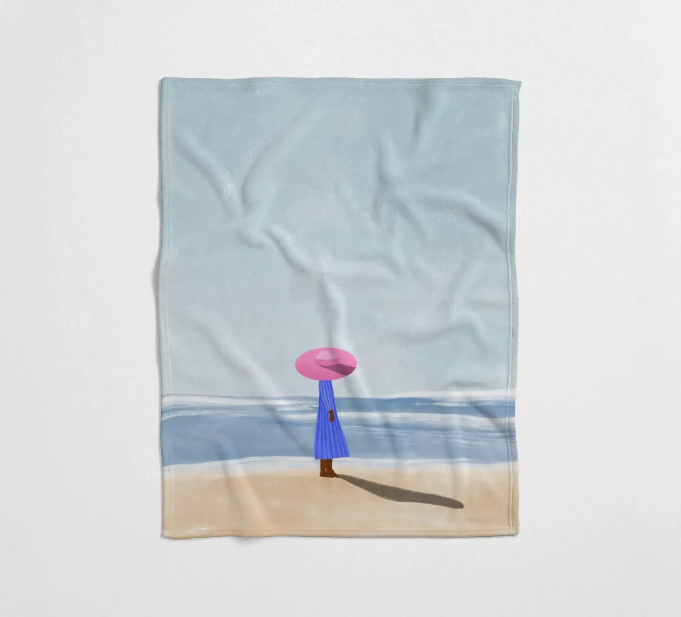 Ocean View Fleecedecke von Bea Mueller