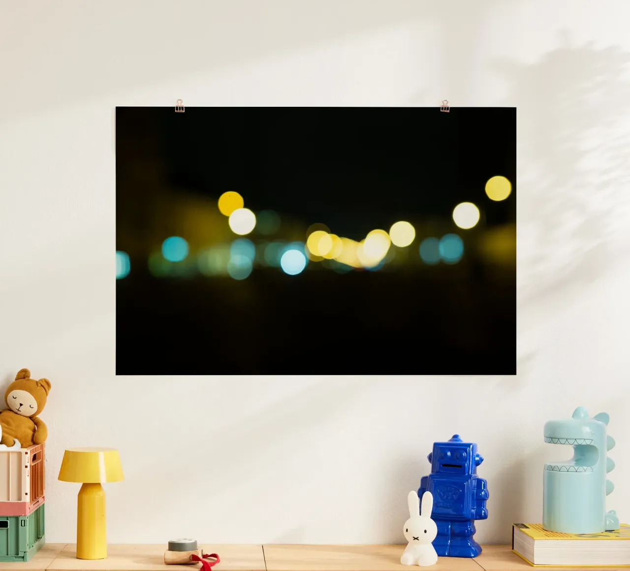 City Lights poster da Flo Klein