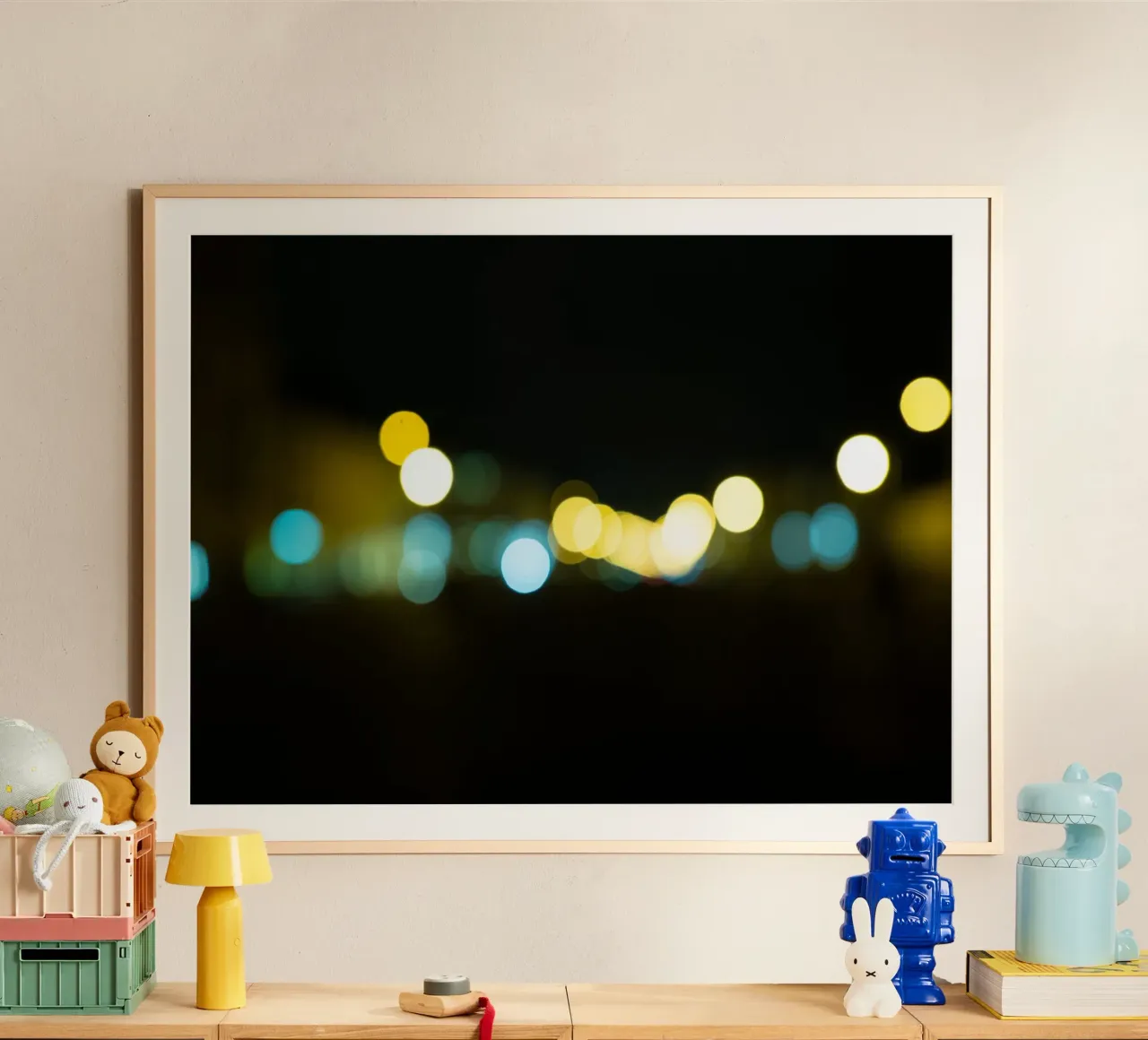 City Lights poster da Flo Klein
