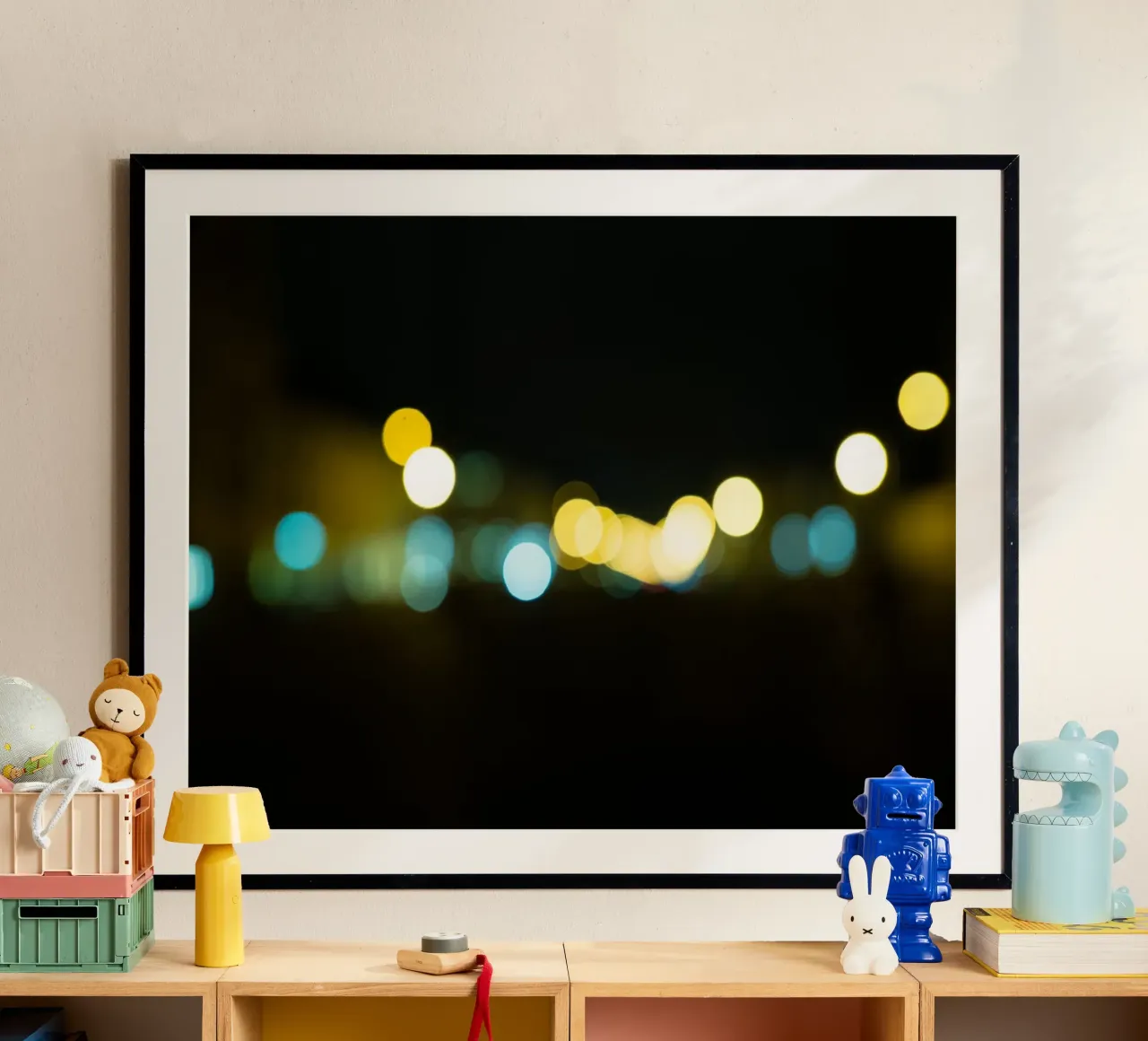 City Lights poster da Flo Klein