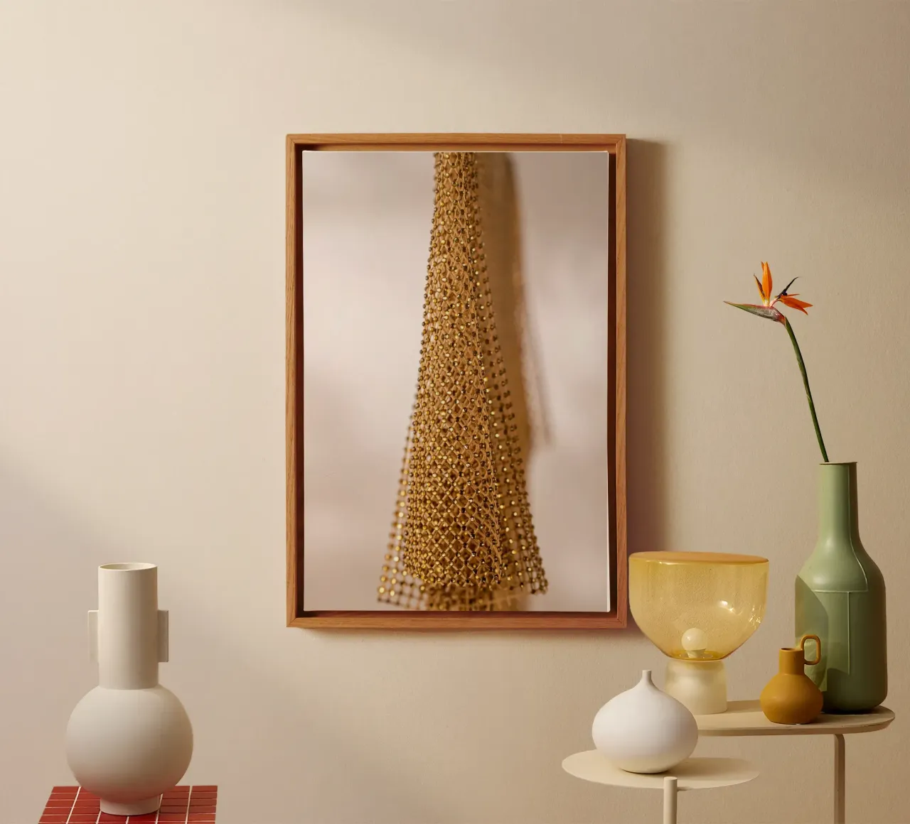 Golden Glow canvas met Baklijst van riedelphotoart