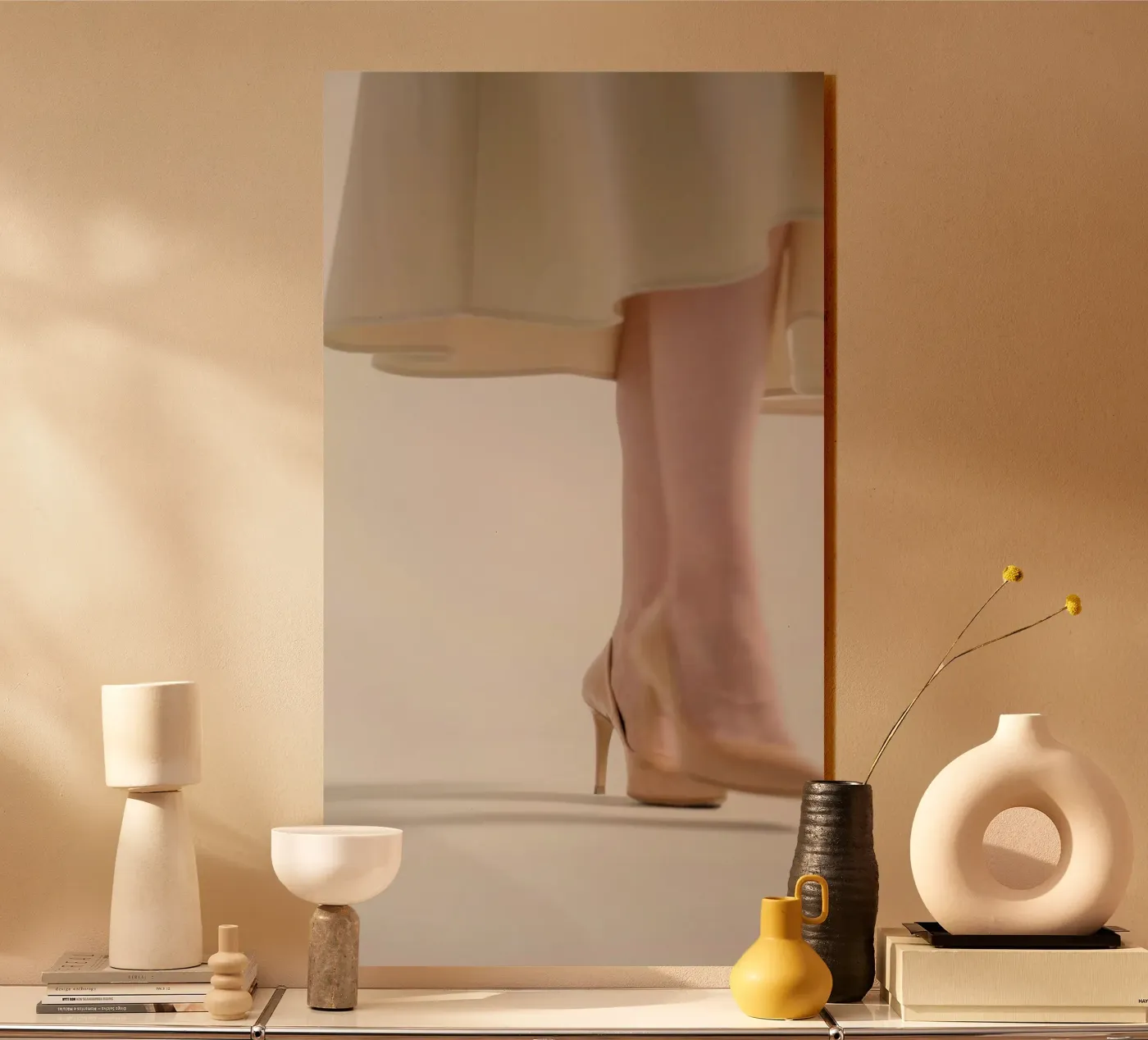 Walking heels plexiglass da riedelphotoart