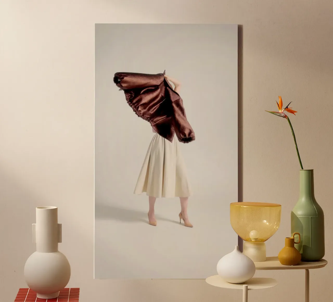 The Movement of Style lienzo con Marco flotante de riedelphotoart