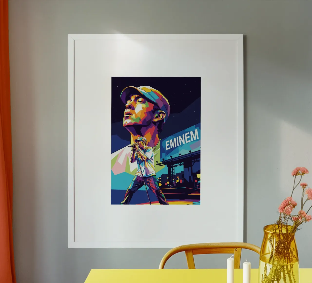 Lo spettacolo di Eminem poster da Hantamrata