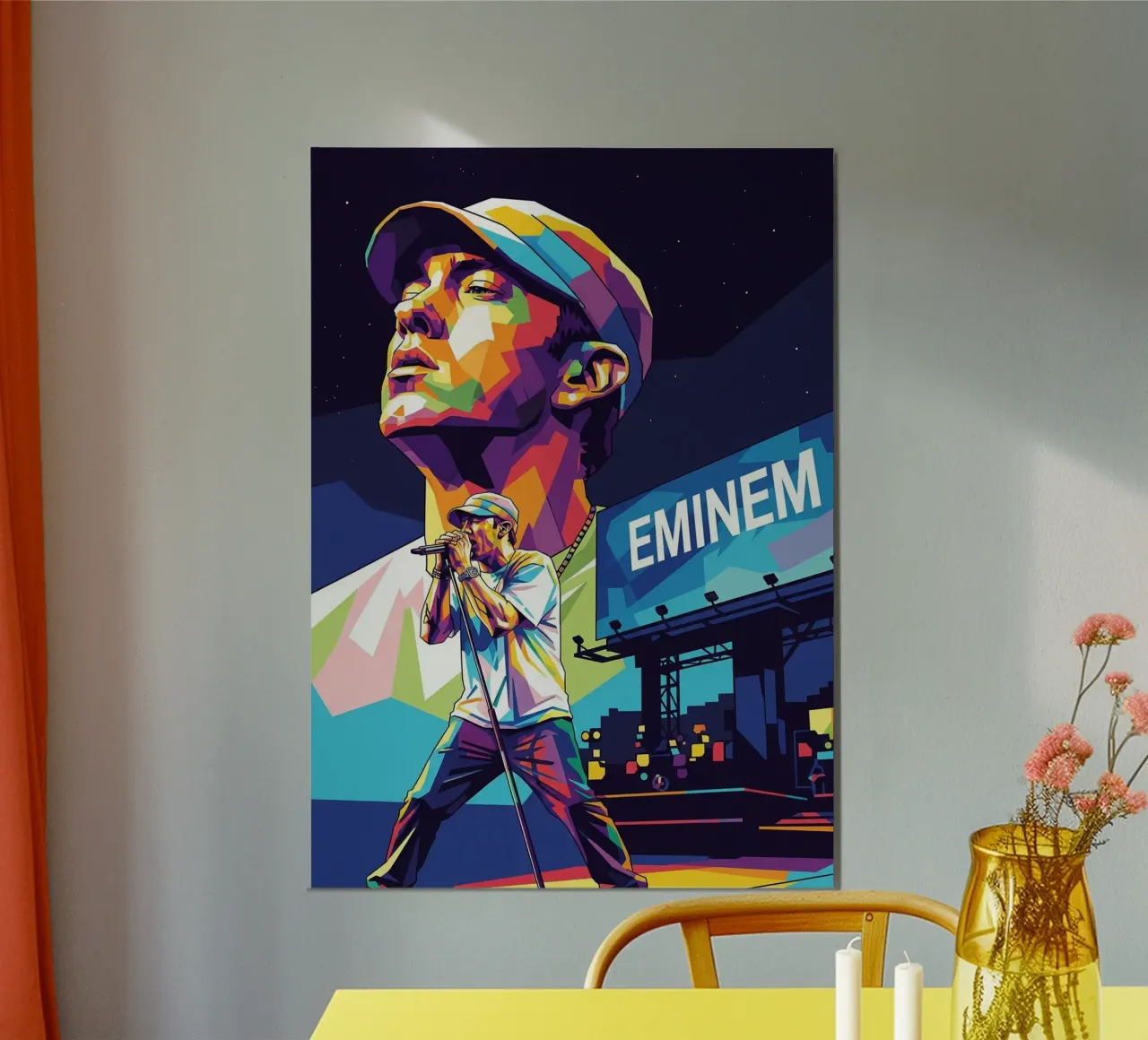 Lo spettacolo di Eminem poster da Hantamrata