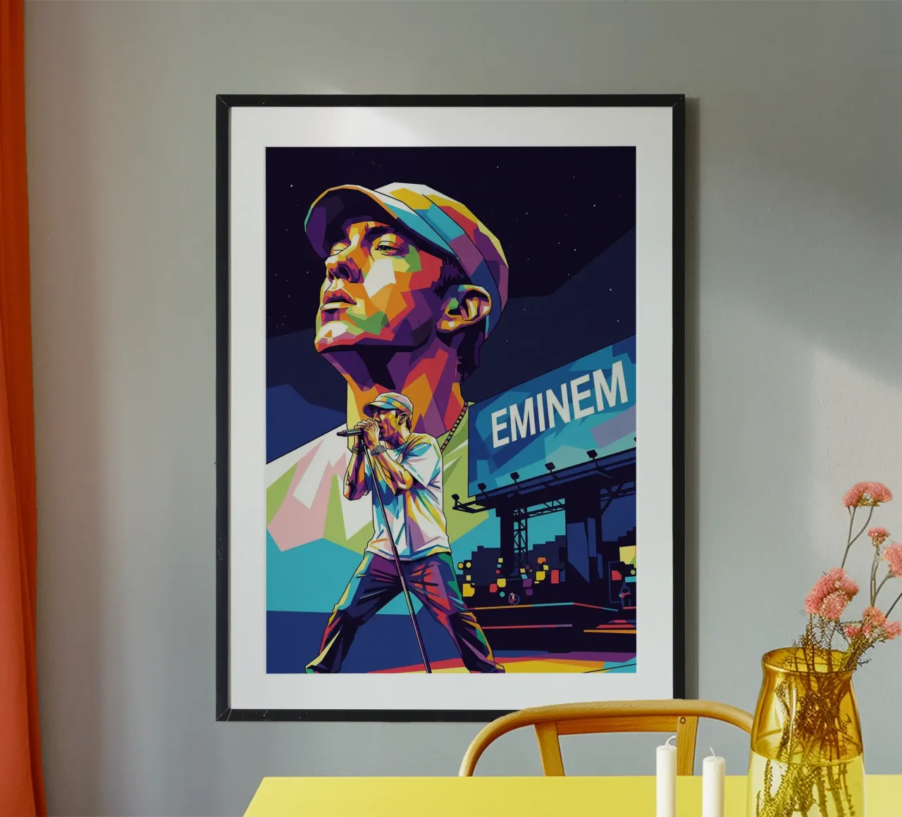 Lo spettacolo di Eminem poster da Hantamrata