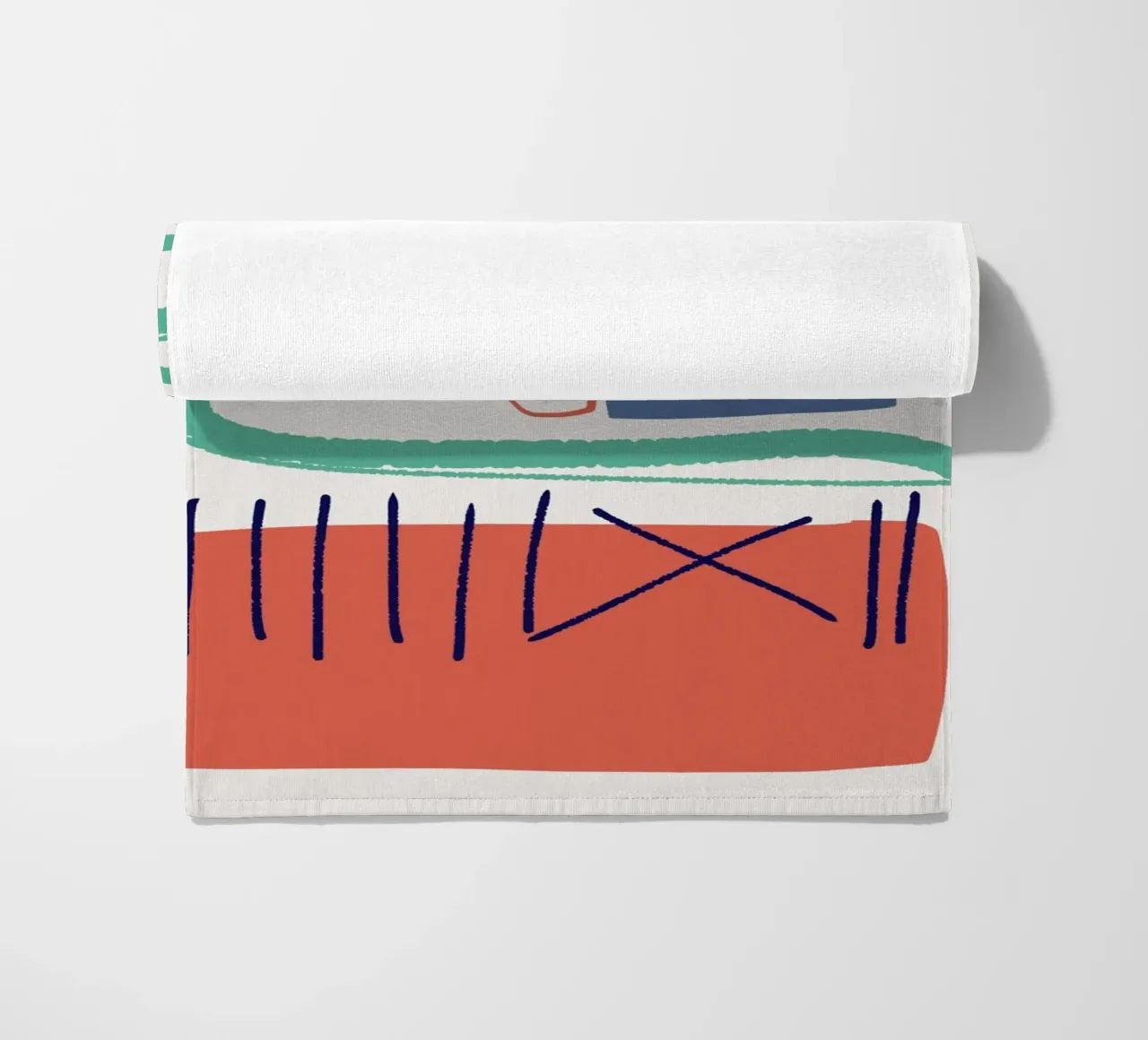 Interno astratto telo mare da Little Dean