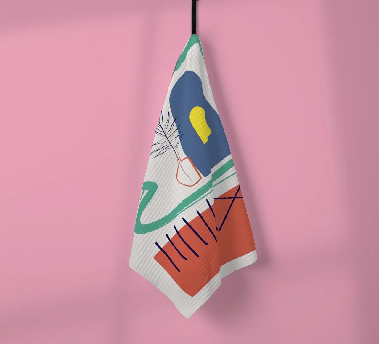 Intérieur abstrait torchon de Little Dean
