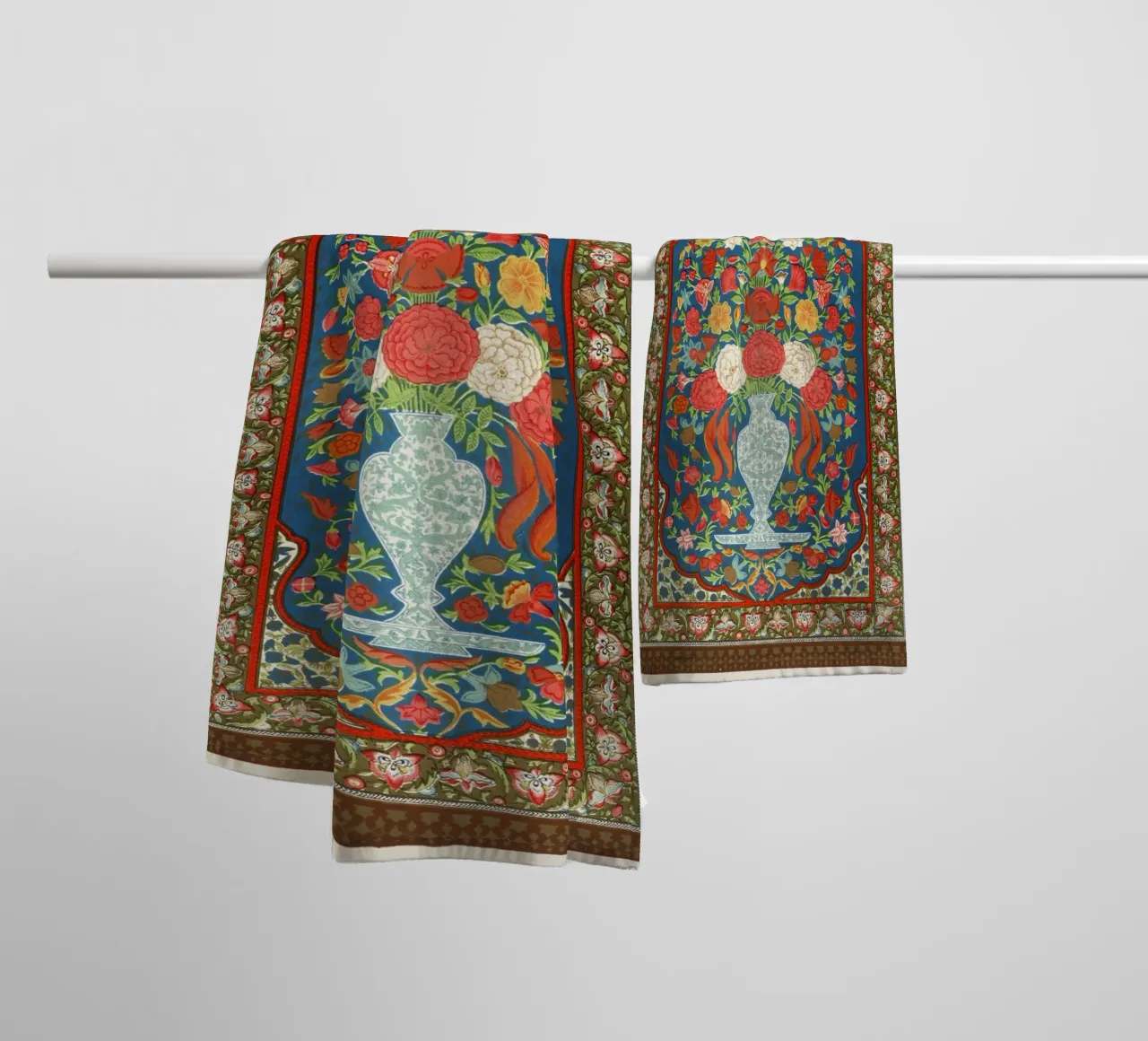 Vintage pattern asciugamano da bagno da vintageshop