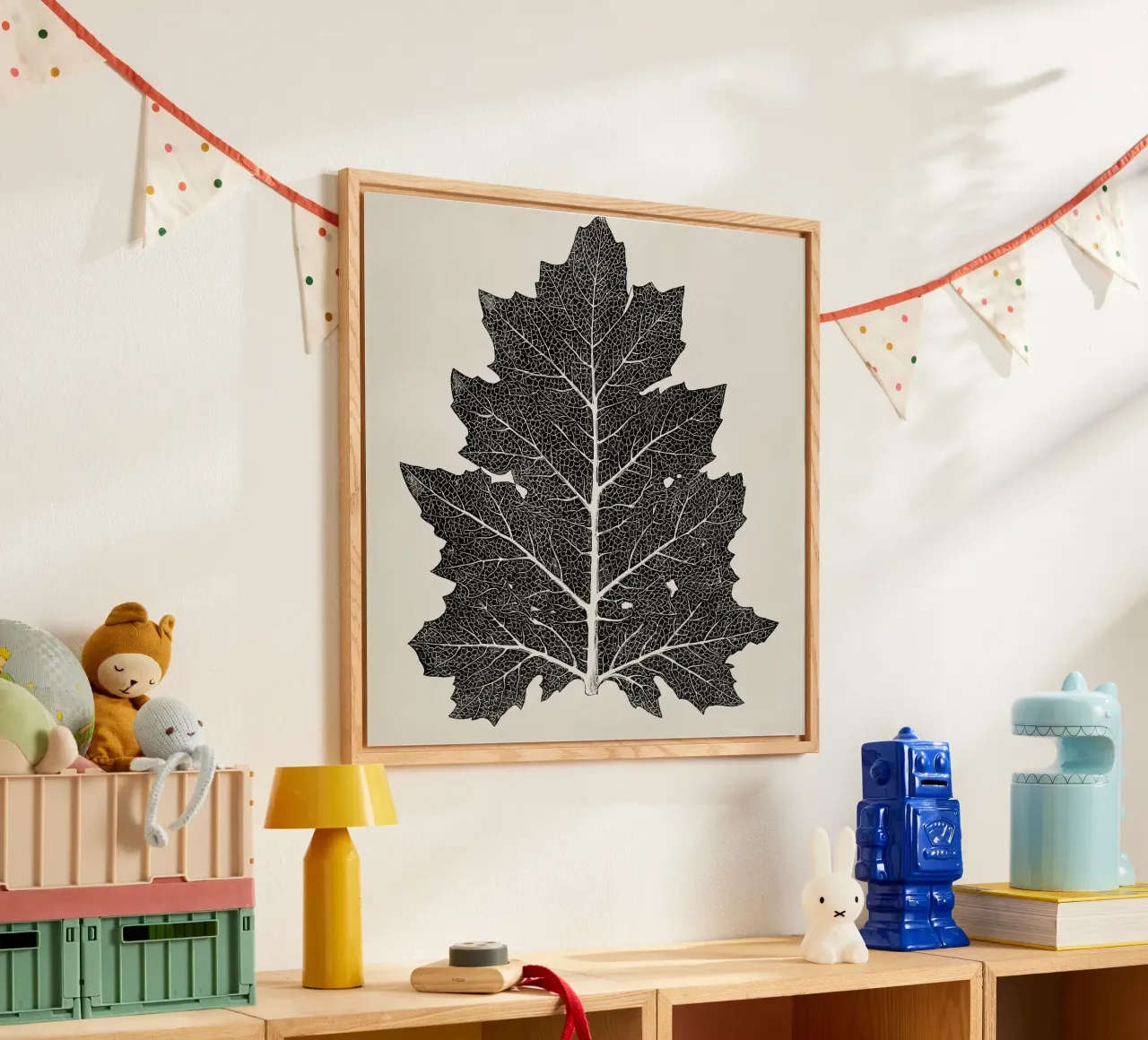 Vintage leaf plexiglass da vintageshop