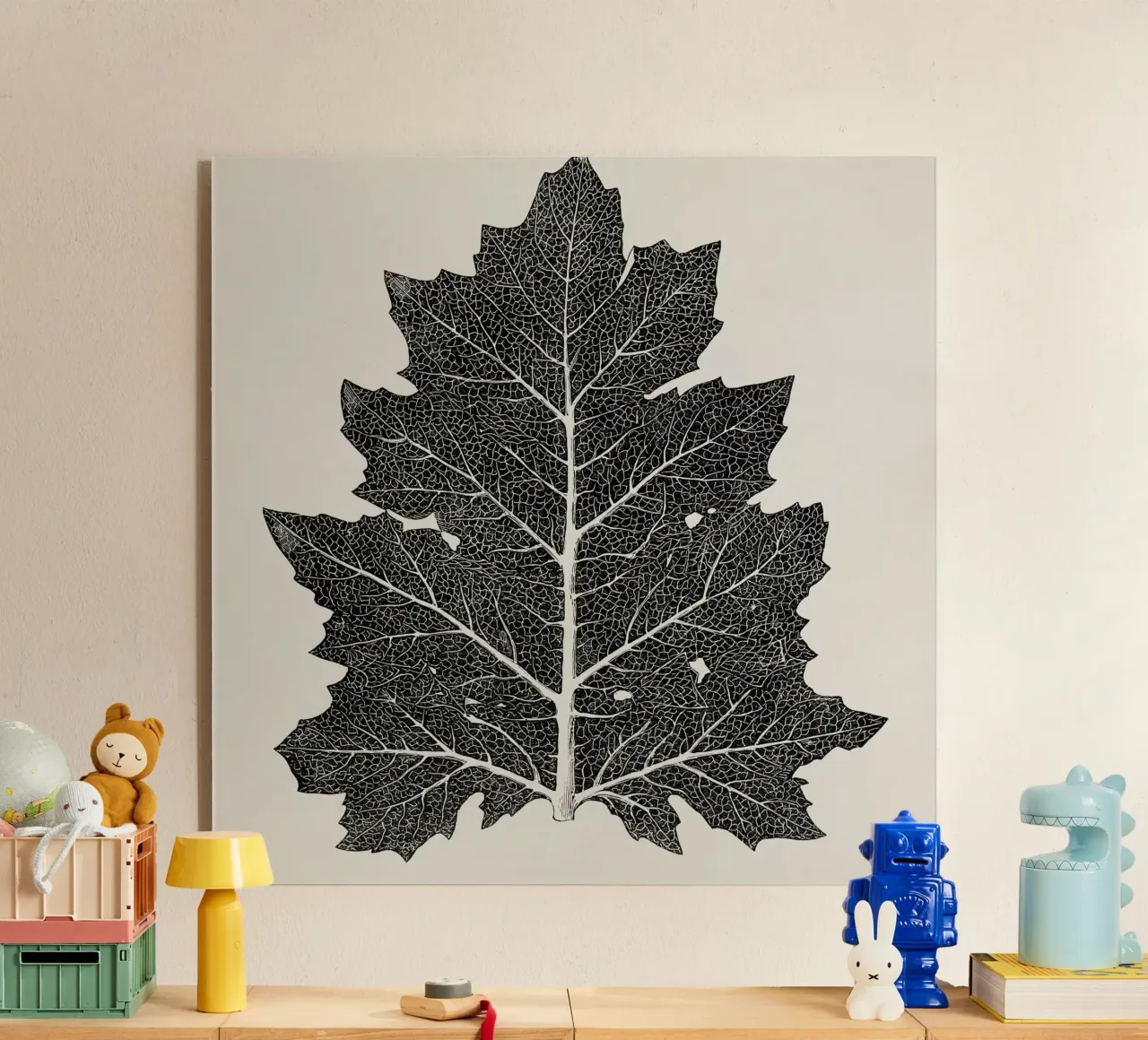 Vintage leaf plexiglass da vintageshop
