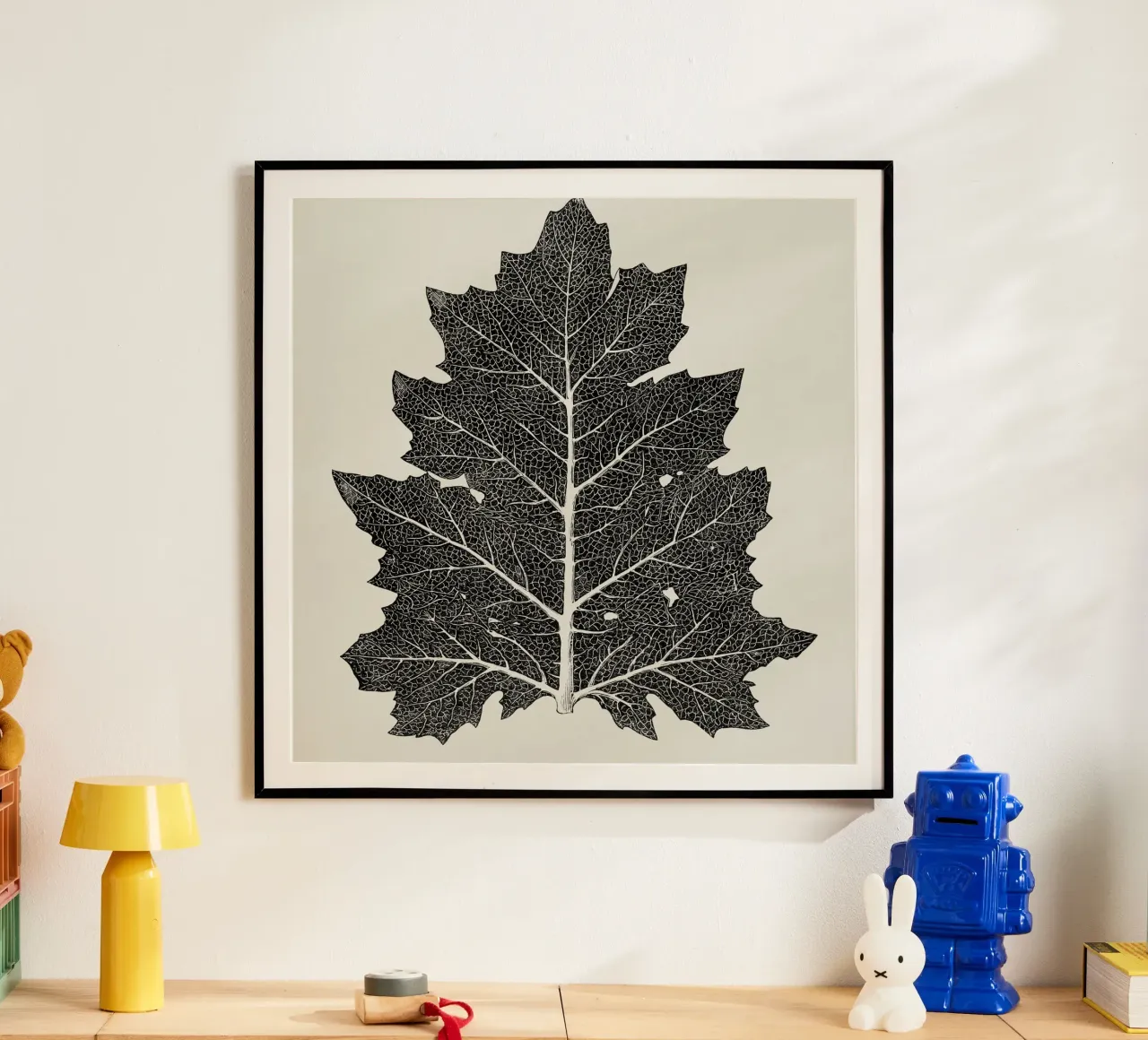 Vintage leaf poster da vintageshop