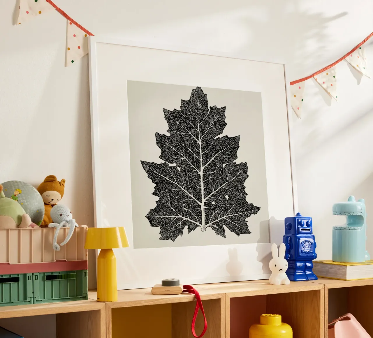 Vintage leaf poster da vintageshop