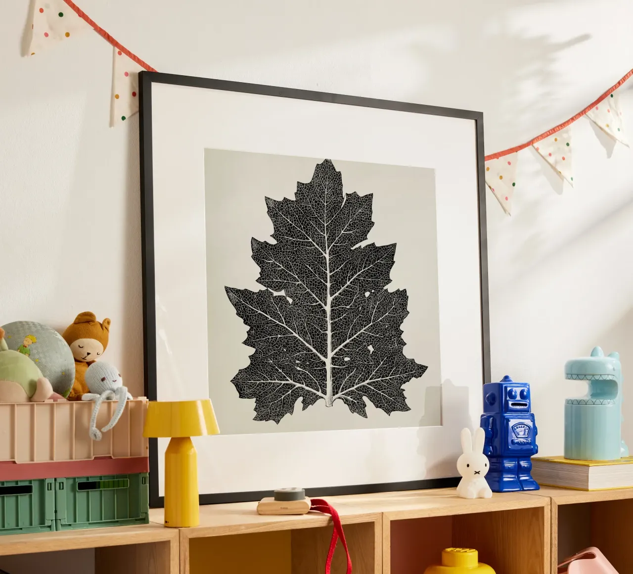 Vintage leaf poster da vintageshop