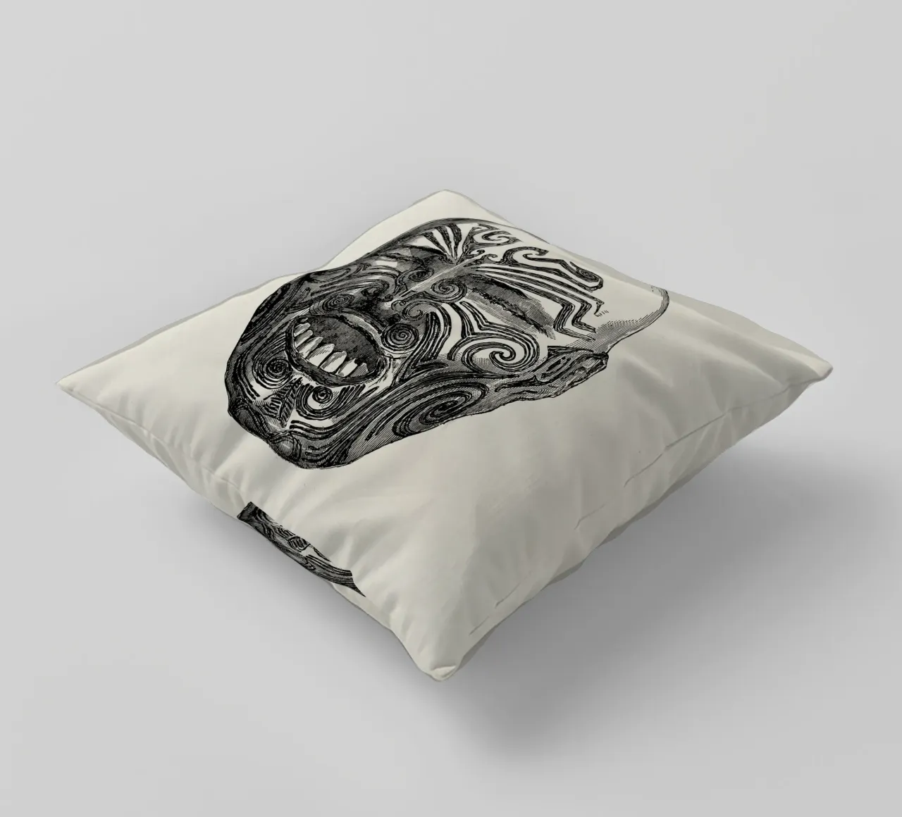 Ancient face cuscino da vintageshop
