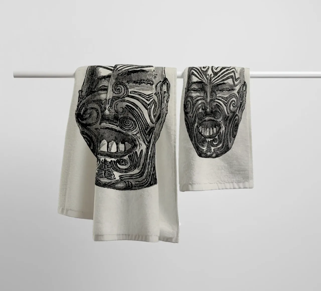 Ancient face asciugamano da bagno da vintageshop