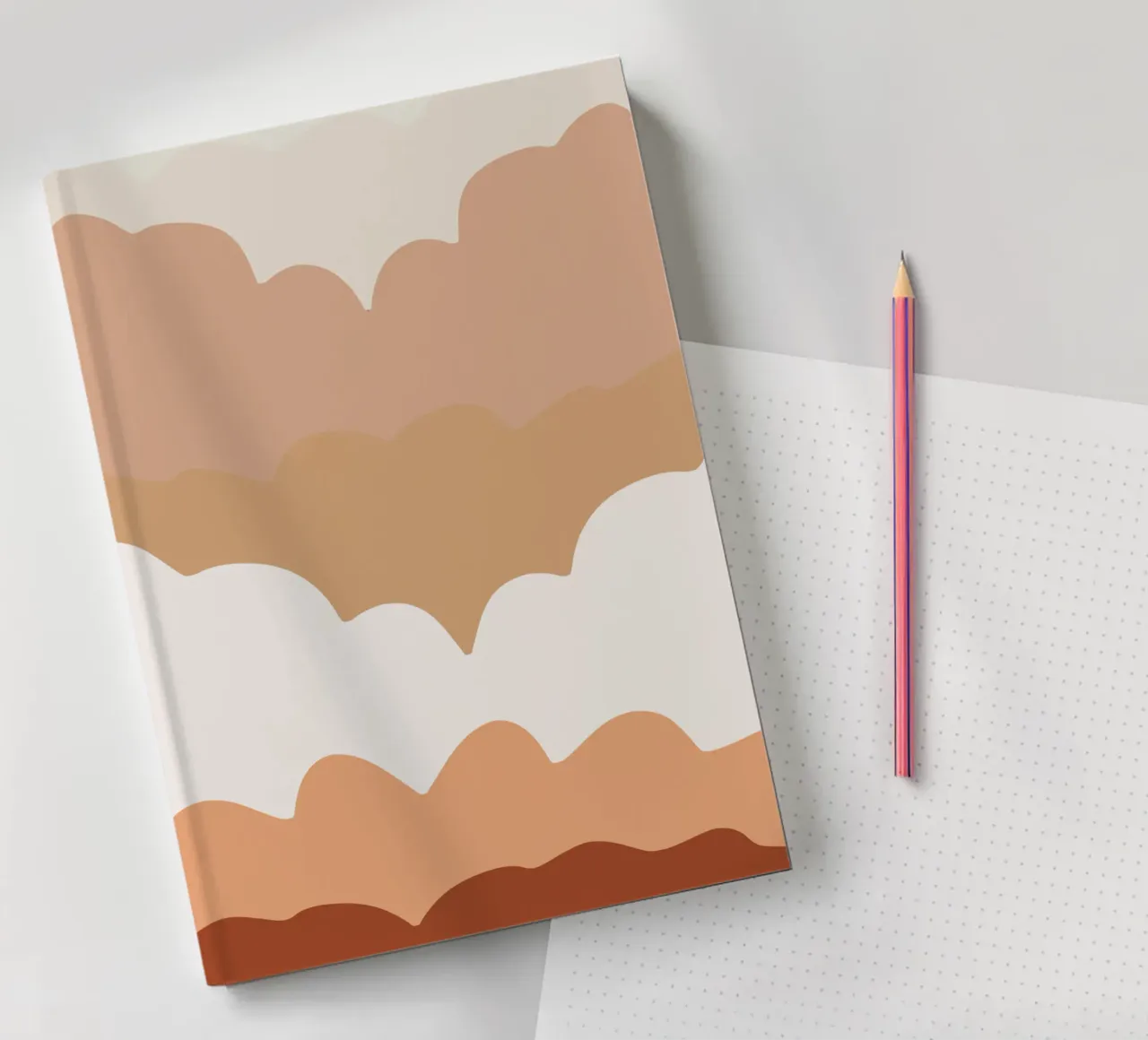 Cloud layering notebook by Little Dean