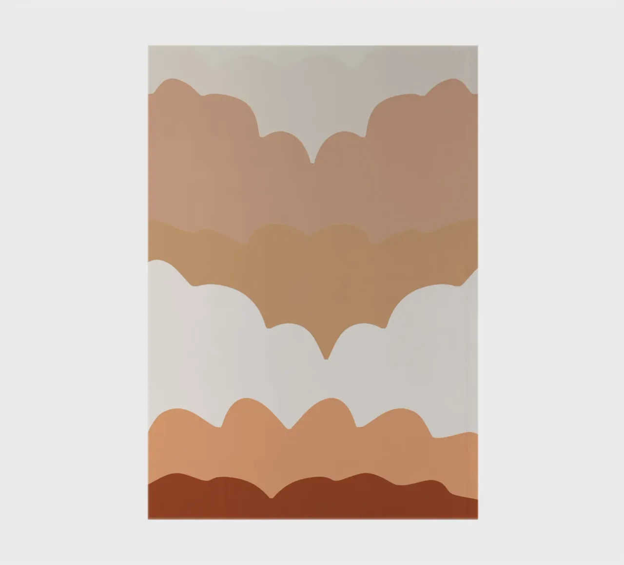 Cloud layering notebook by Little Dean