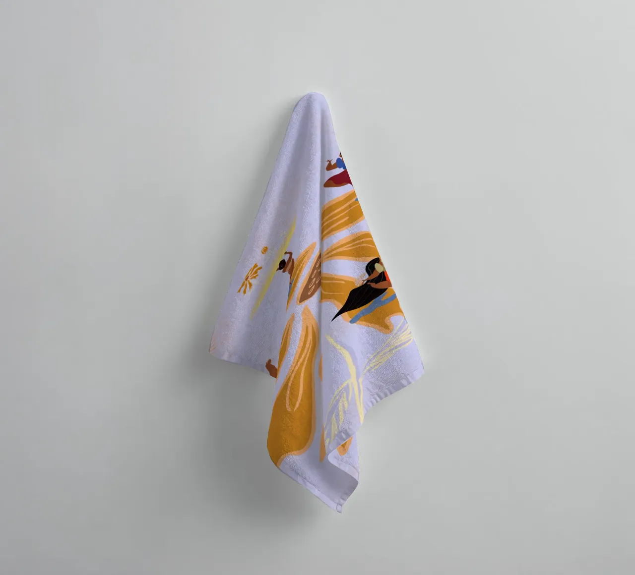 We All Dance to Our Own Rhythm towel by Inha Arceo Arts