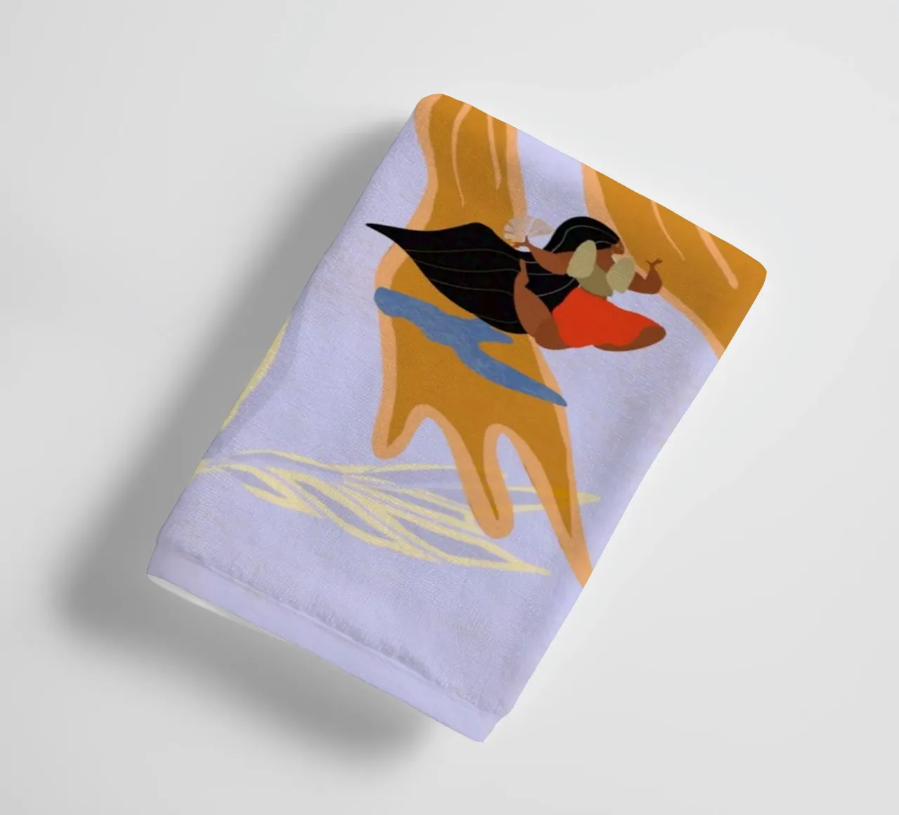 We All Dance to Our Own Rhythm towel by Inha Arceo Arts