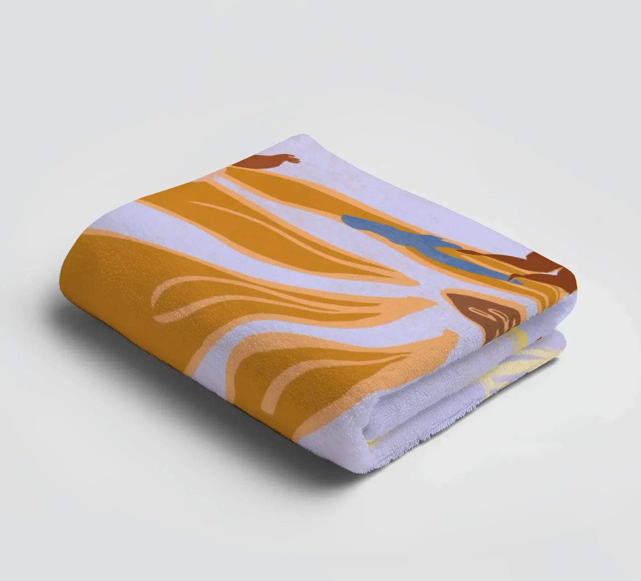 We All Dance to Our Own Rhythm towel by Inha Arceo Arts