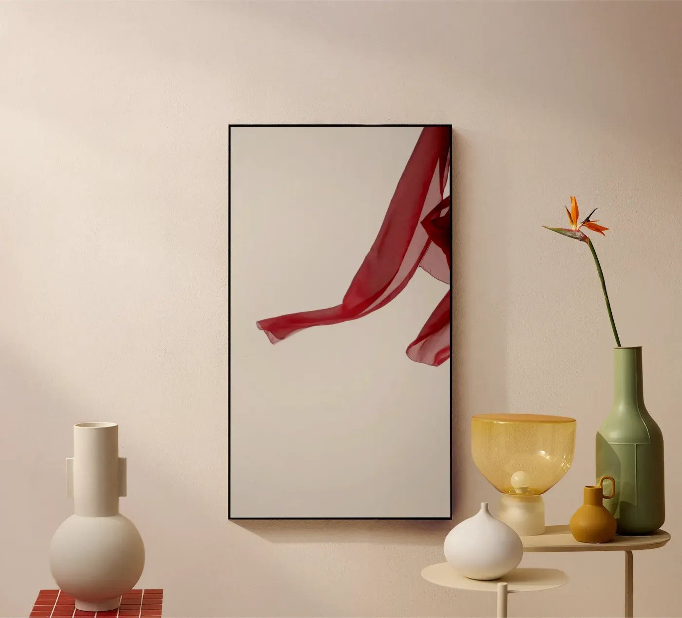 Flying chiffon plexiglass da riedelphotoart