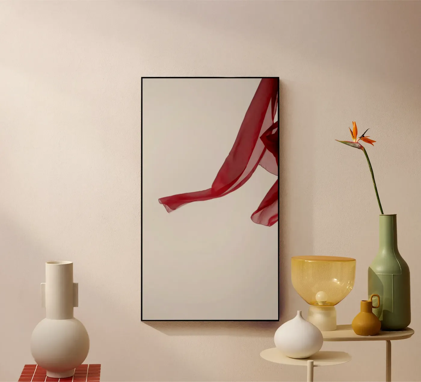 Flying chiffon plexiglass da riedelphotoart