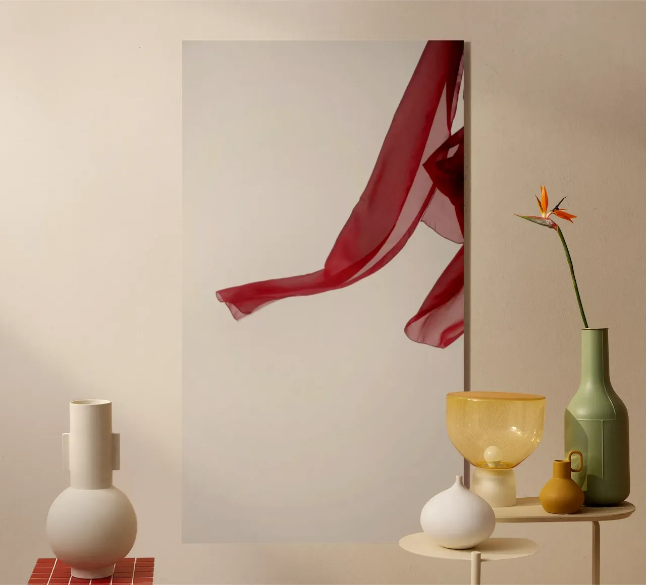 Flying chiffon plexiglass da riedelphotoart