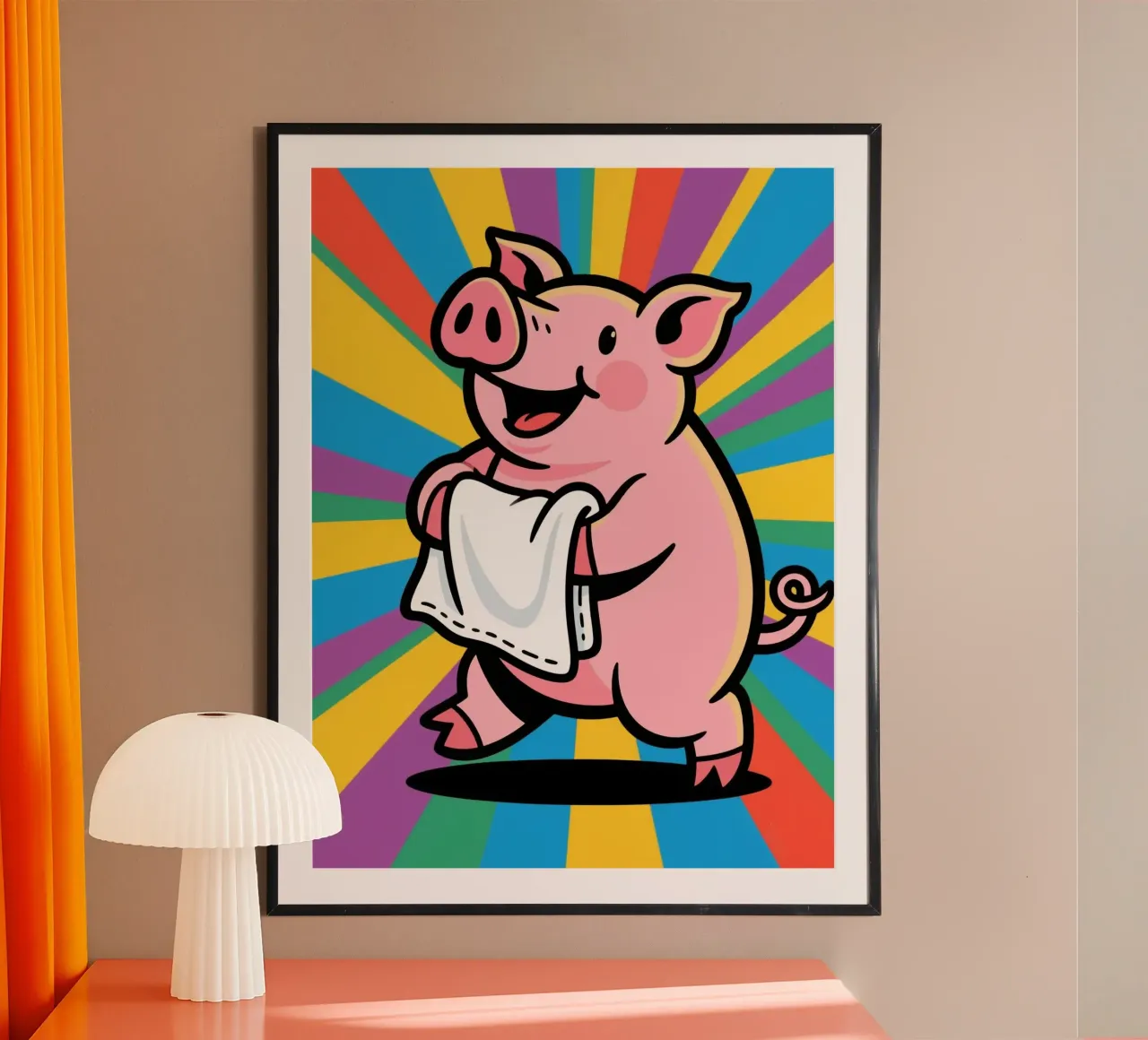 Maiale poster da knowledge