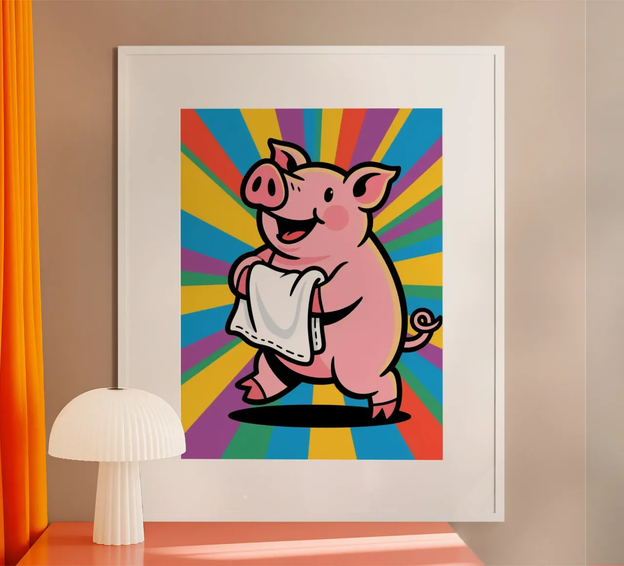 Maiale poster da knowledge